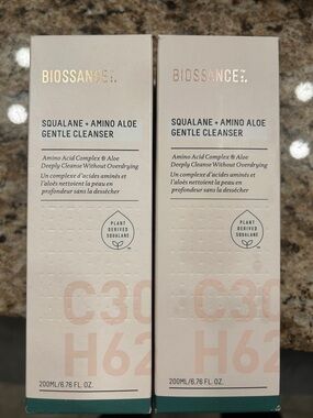 Biossance Squalane + Amino Aloe Gentle Cleanser - Bundle of 2